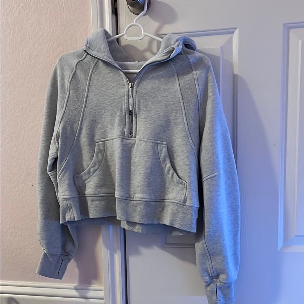 Gray Scuba Lululemon Hoodie